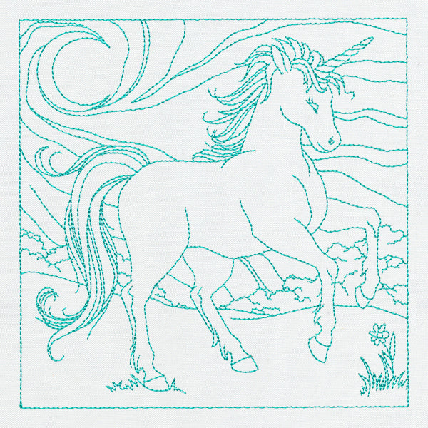 Fantasy Quilting - Unicorn