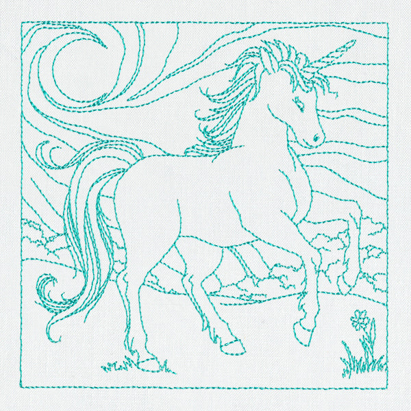 Fantasy Quilting - Unicorn