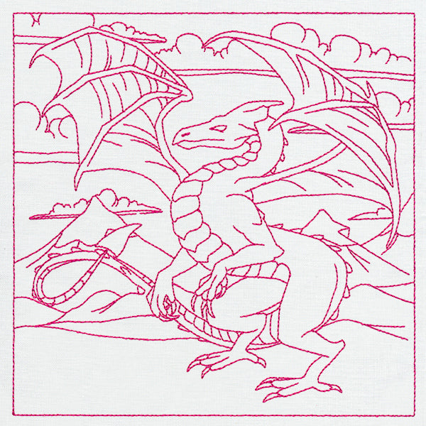 Fantasy Quilting - Dragon