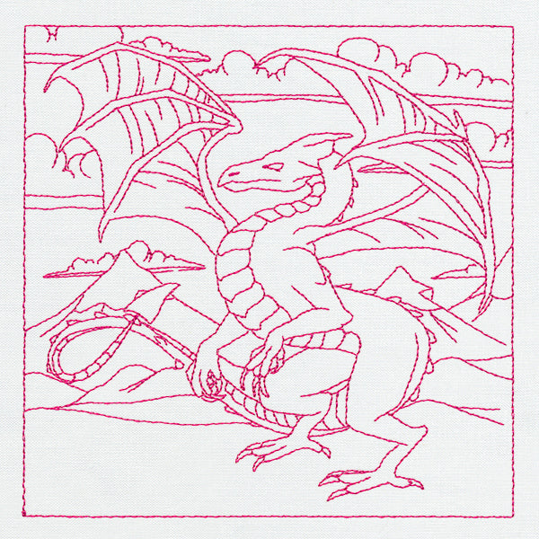 Fantasy Quilting - Dragon