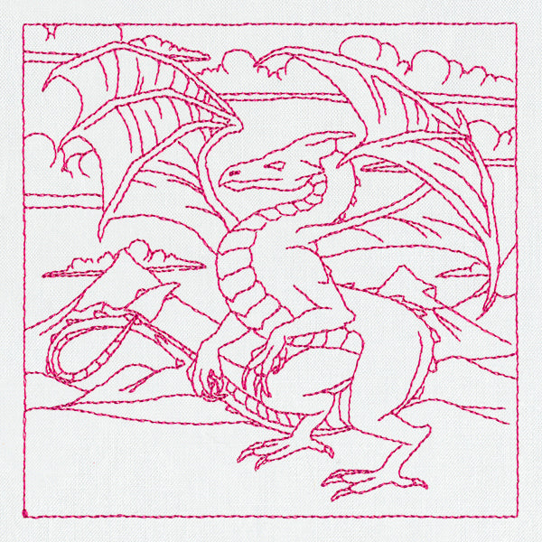 Fantasy Quilting - Dragon