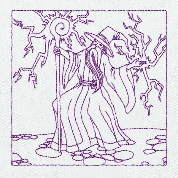 Fantasy Quilting - Wizard