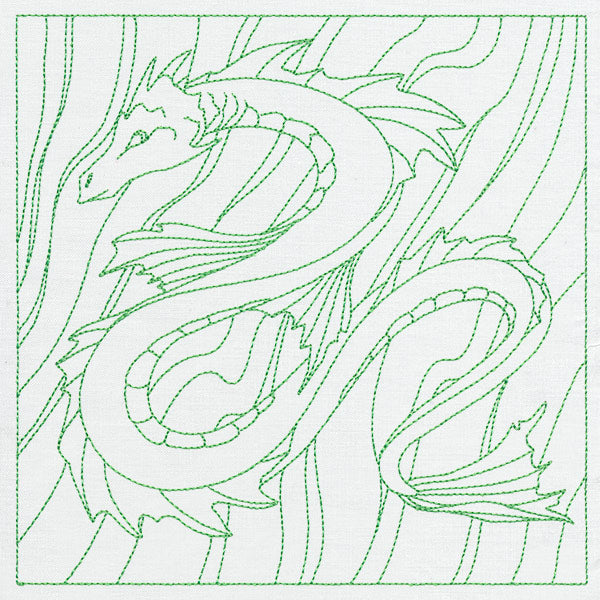 Fantasy Quilting - Sea Creature