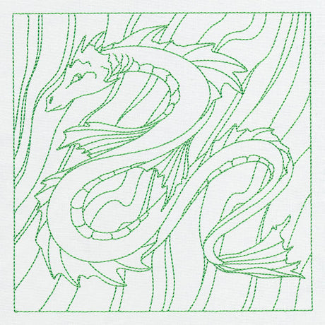 Fantasy Quilting - Sea Creature