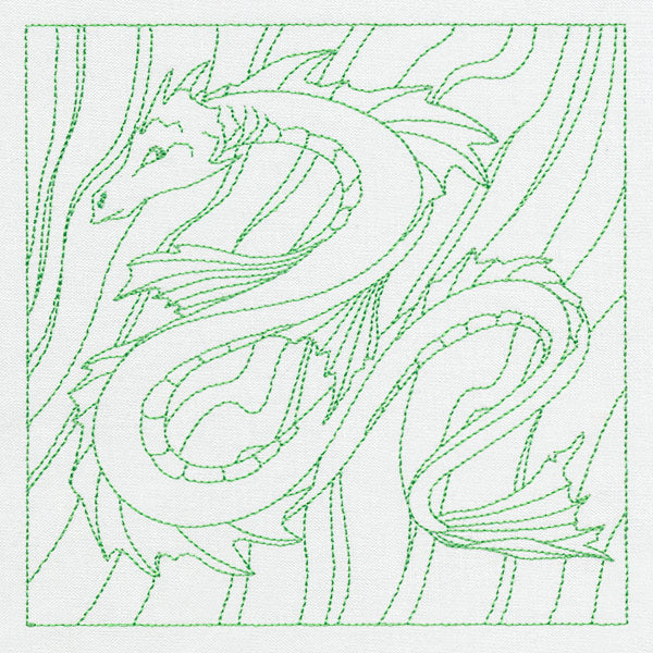 Fantasy Quilting - Sea Creature