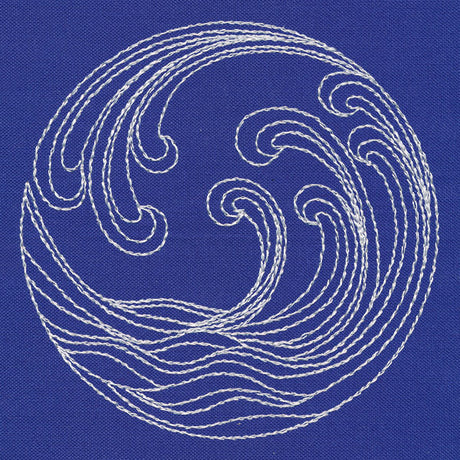 Sashiko Waves