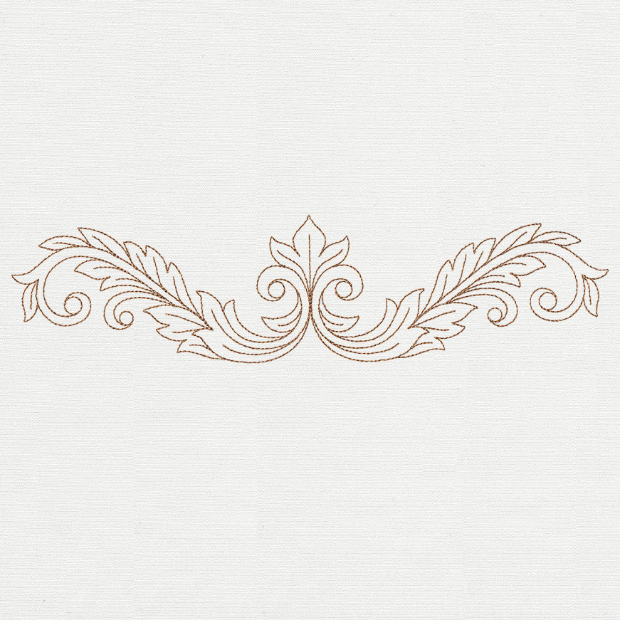 Baroque Quilting Border