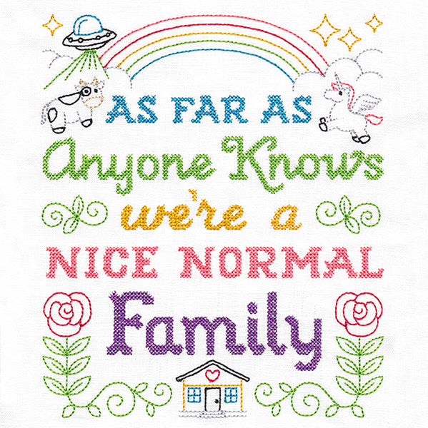 Cheeky Samplers - Nice Normal Family