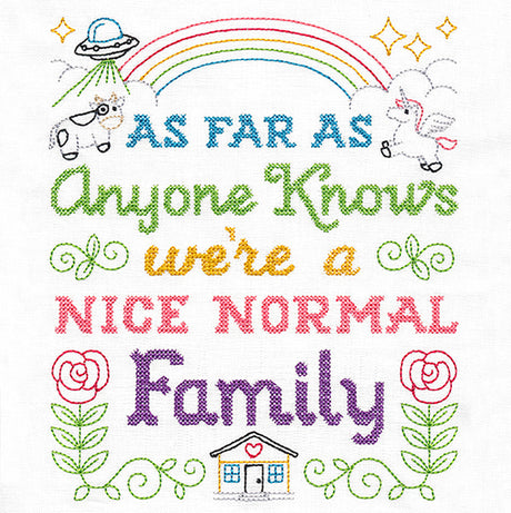 Cheeky Samplers - Nice Normal Family