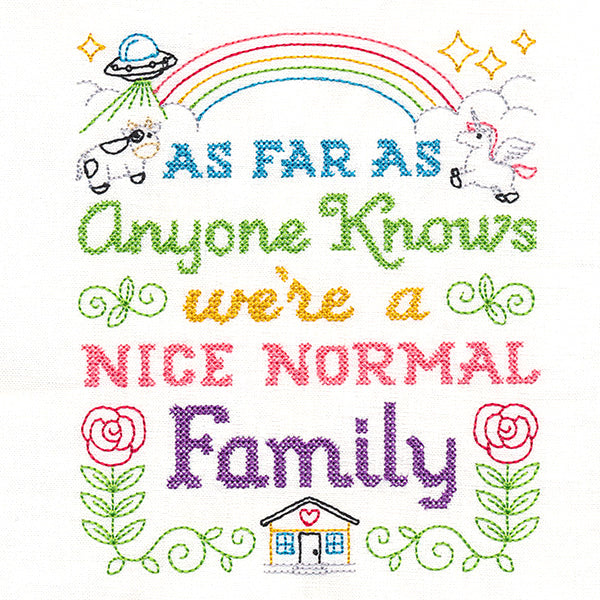 Cheeky Samplers - Nice Normal Family
