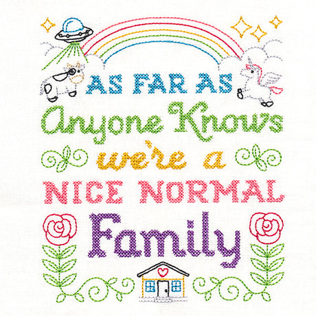 Cheeky Samplers - Nice Normal Family
