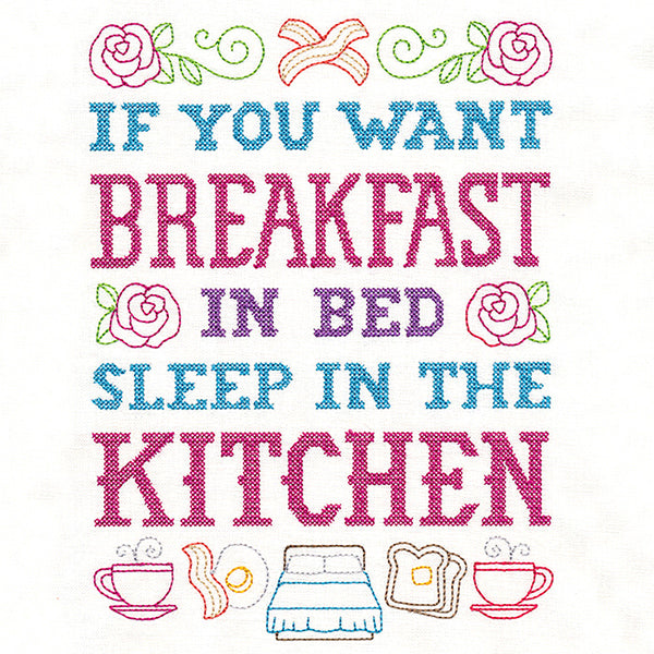 Cheeky Samplers - Breakfast in Bed