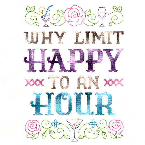 Cheeky Samplers - Why Limit Happy