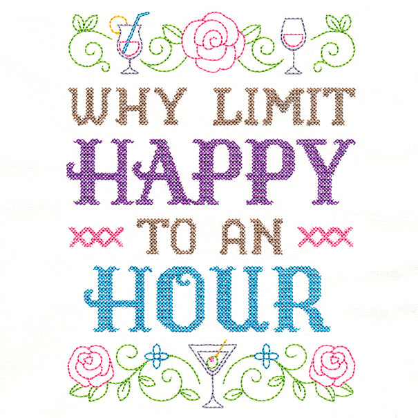 Cheeky Samplers - Why Limit Happy