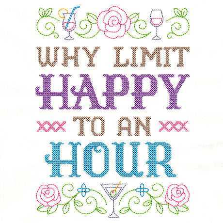 Cheeky Samplers - Why Limit Happy
