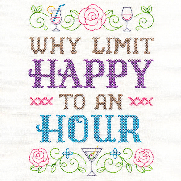 Cheeky Samplers - Why Limit Happy