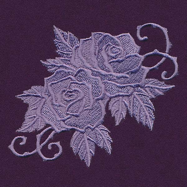 Baroque Roses - Angled Flourish
