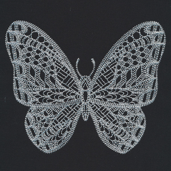 Vintage Needlework Butterfly