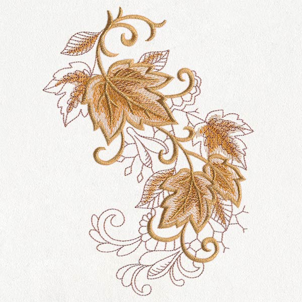 Autumn Baroque - Maple Cascade