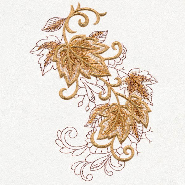 Autumn Baroque - Maple Cascade