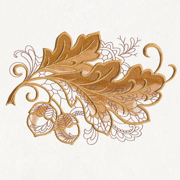 Autumn Baroque - Oak Leaves