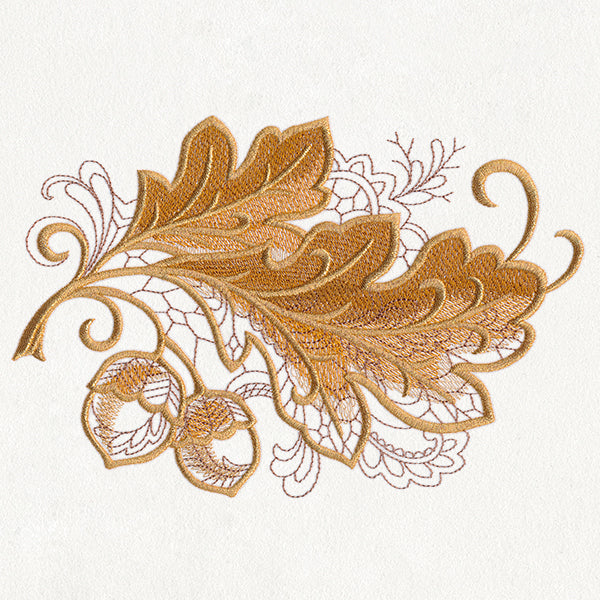 Autumn Baroque - Oak Leaves
