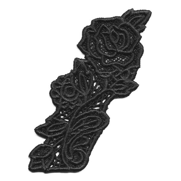 Darkly Delicate - Rose Border (Lace)