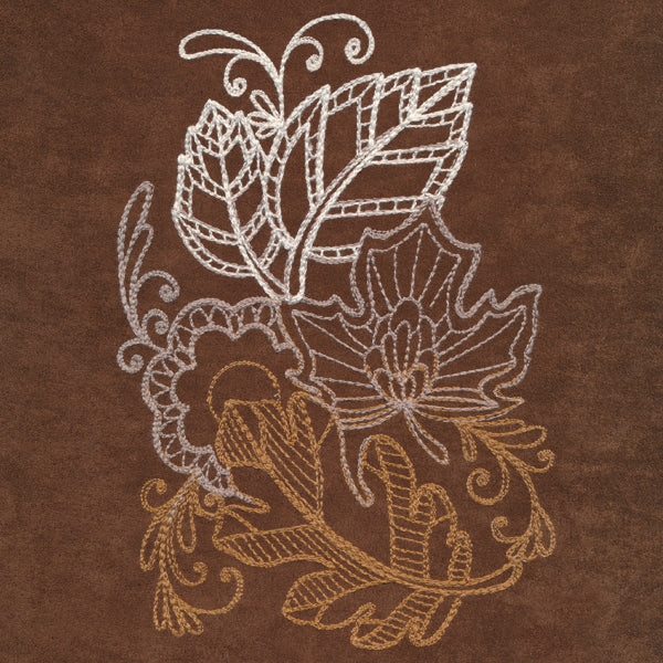 Lavish Leaves (Thick Thread)