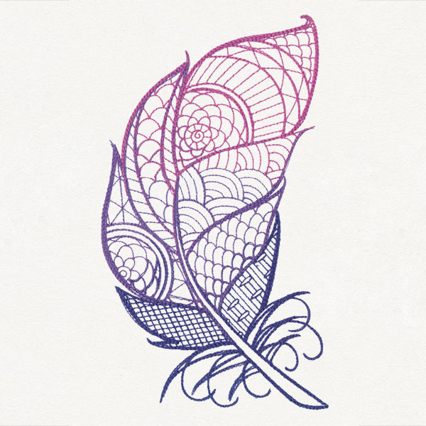 Fancy Feather (Thick Thread)