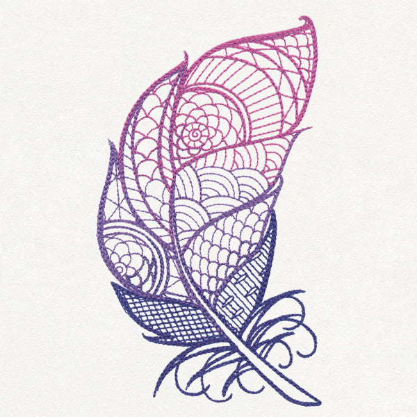 Fancy Feather (Thick Thread)