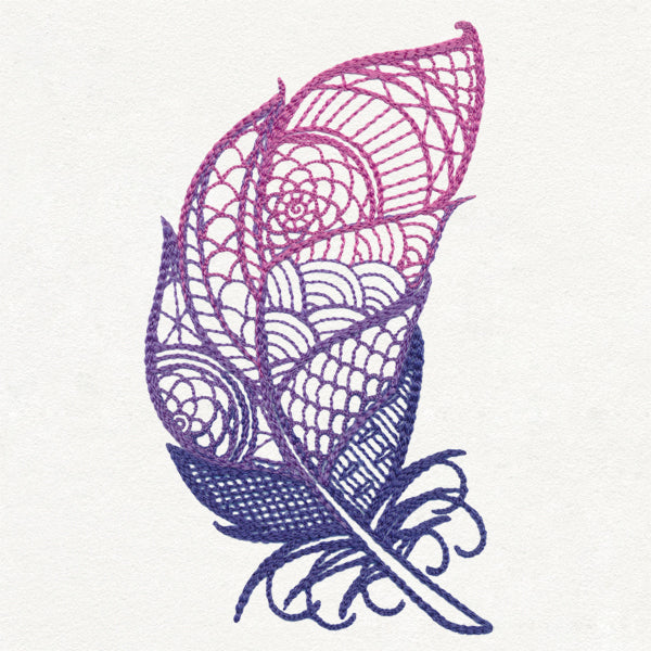 Fancy Feather (Thick Thread)