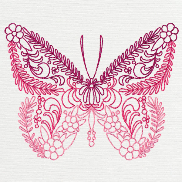 Vintage Folk Butterfly