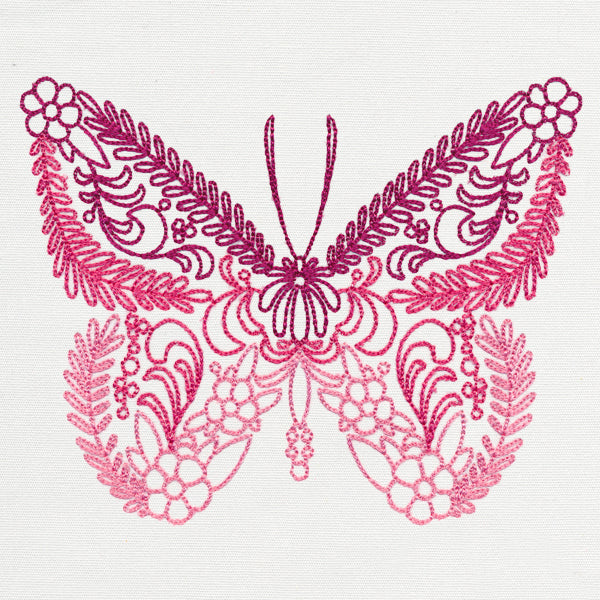 Vintage Folk Butterfly
