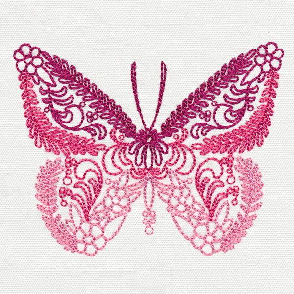 Vintage Folk Butterfly