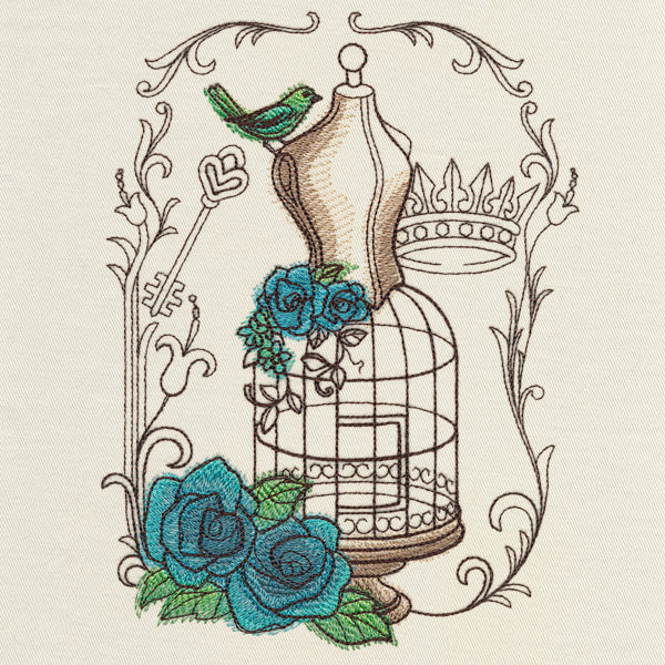 Parisian Birdcage Dress Form