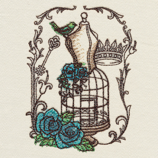 Parisian Birdcage Dress Form
