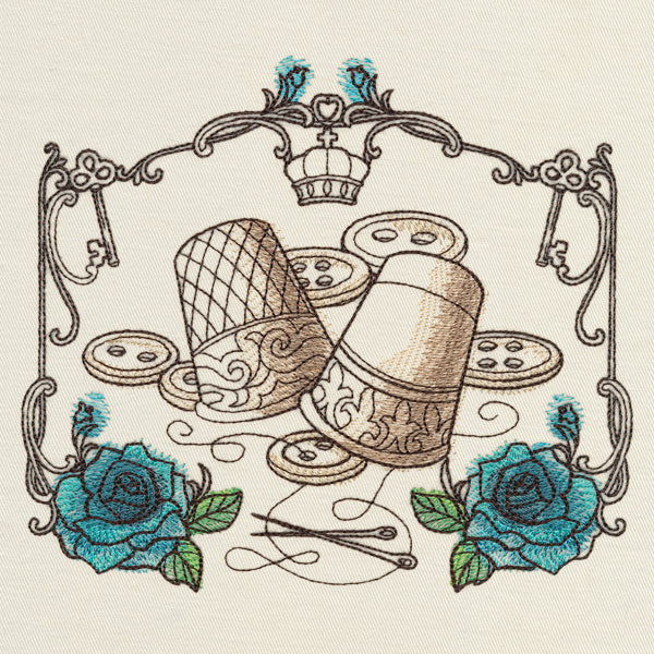 Parisian Thimbles and Buttons