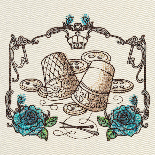 Parisian Thimbles and Buttons