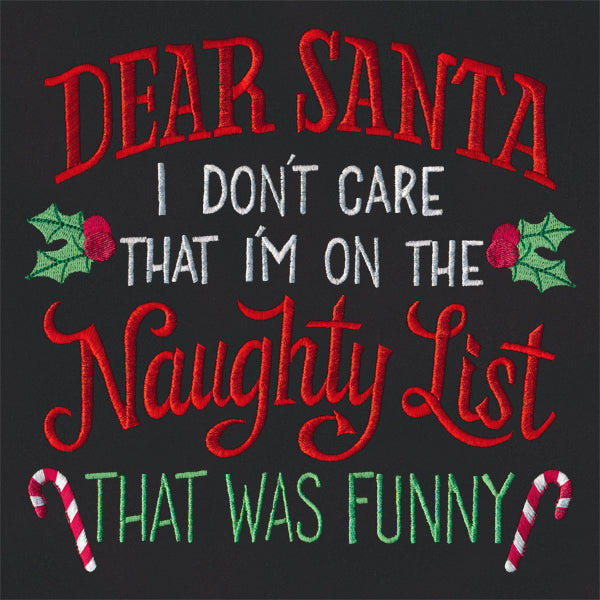 I Don't Care That I'm On the Naughty List