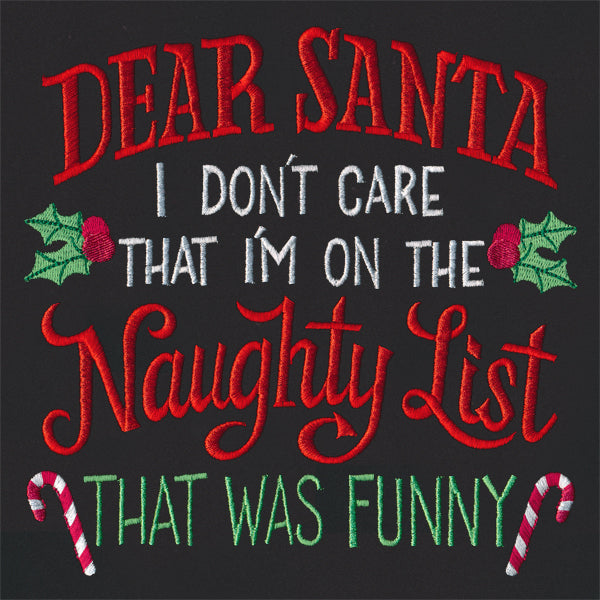 I Don't Care That I'm On the Naughty List