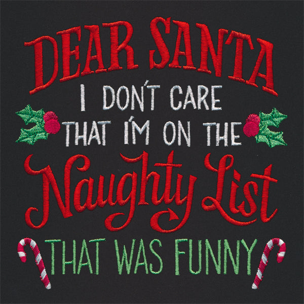 I Don't Care That I'm On the Naughty List