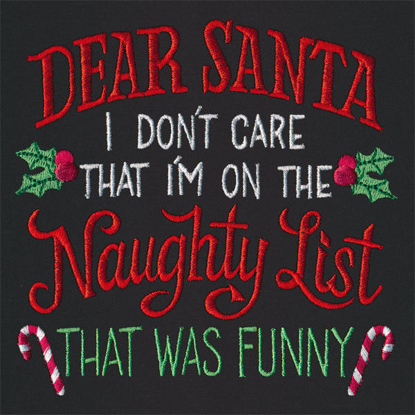 I Don't Care That I'm On the Naughty List