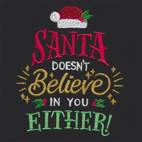 Santa Doesn't Believe in You Either