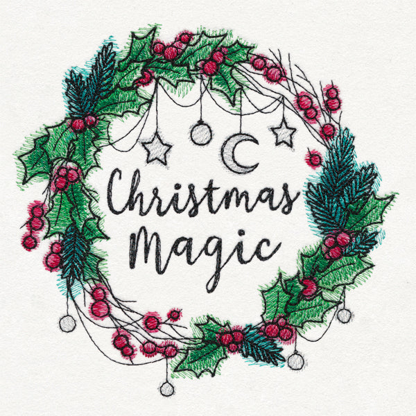 Christmas Magic Wreath