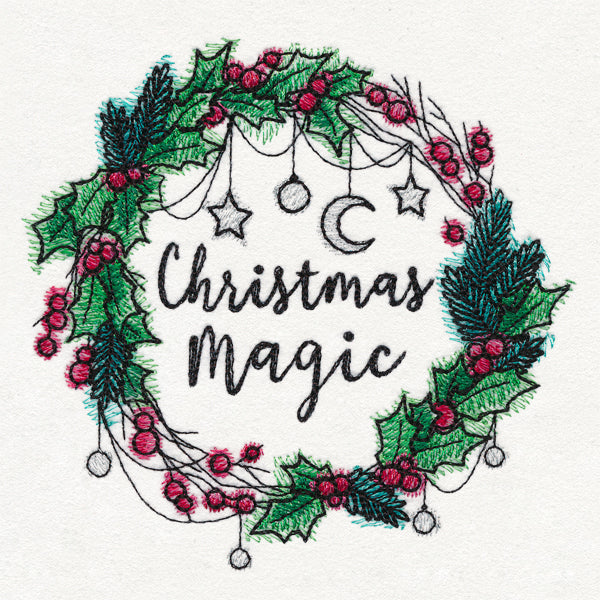 Christmas Magic Wreath
