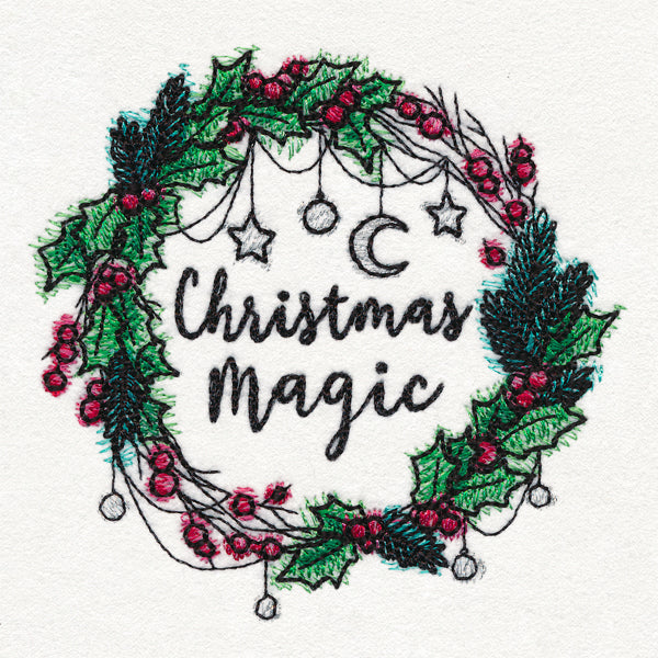 Christmas Magic Wreath