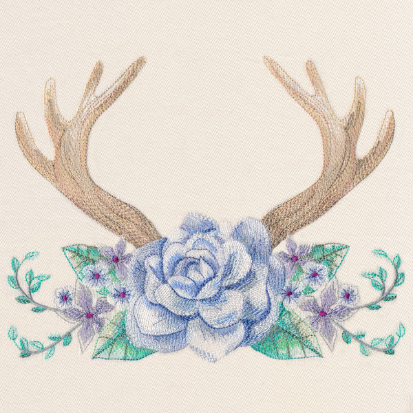 Silvered Antler Bouquet