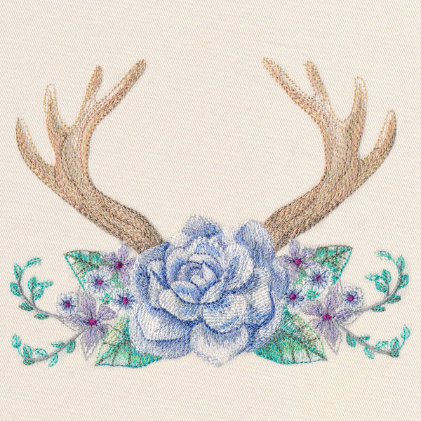 Silvered Antler Bouquet