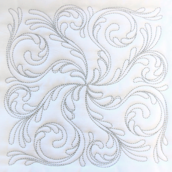 Nordic Swirls Quilting Square