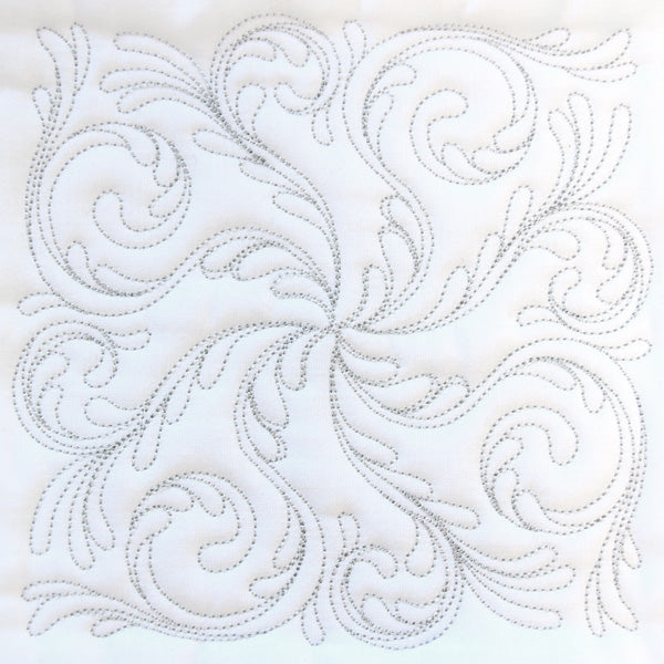 Nordic Swirls Quilting Square